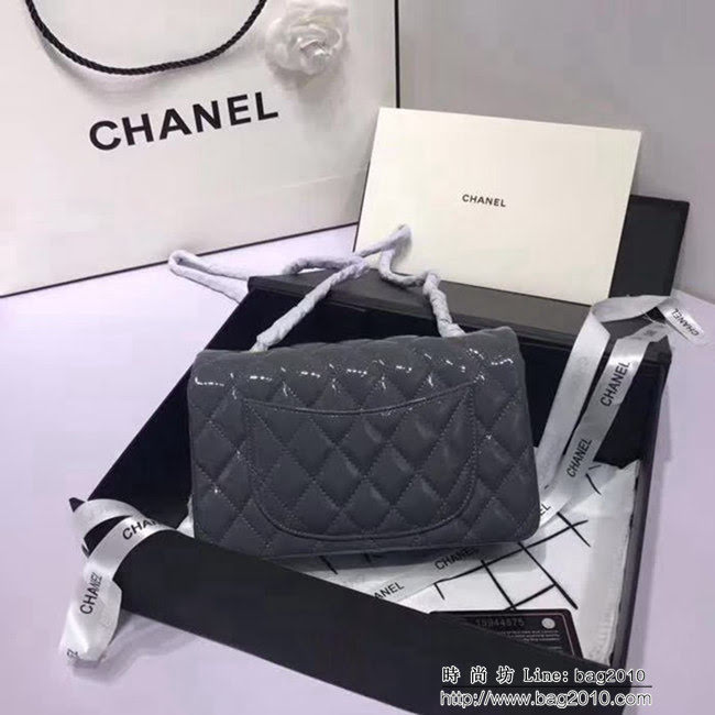 香奈兒CHANEL 升級版A1116小羊皮金銀鏈條單肩斜挎包 DSC1052